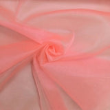 300CM QLTY TURKISH POLYESTER TULLE - NEON CORAL
