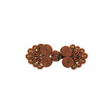 FROG CHINESE BUTTON-BROWN