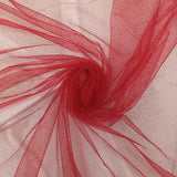 150CM GLITTER TULLE-RED