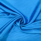 150CM STRETCH SATIN - TURQ BLUE