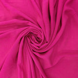 150CM PLAIN RAYON CHALLIS-PERSIAN RED