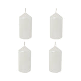 SMALL CANDLES 4PC-CREAM