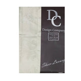 CLASSIC DAMASK LINED TAPED-CREAM