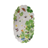 PROTECTION BATH MAT LIME BUTTERFLY