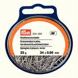 PINS SILVER 0.60X34 M/10