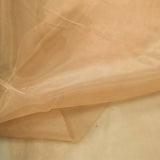 150CM GLASS ORGANZA-CORAL