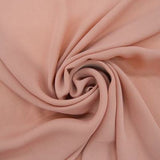 MILK GEORGETTE PLAIN (150CM)(DUSTY PINK)