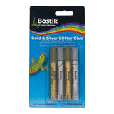 GLITTER GLUE SIL & GOLD 4 X 10 5ML