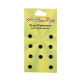 SNAP FASTENERS BLACK 00