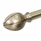 32MM FINIAL LOTUS ANT.BRASS 2PK