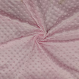 150CM PLAIN MINKY FLEECE-BABY PINK