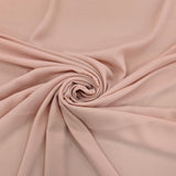 MILK GEORGETTE PLAIN (150CM)(PALE PEACH)