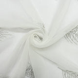 280CM EMBROIDED LINEN VOILE