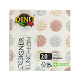 PRINTED SERVIETTES POLKA DOTS