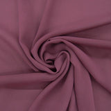 MILK GEORGETTE PLAIN (150CM)(ROSEWOOD)