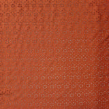 CVC EMBROIDERY KNIT-RUST