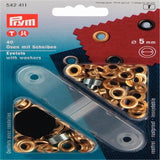 5MM EYELET GILT 40PCE T/5