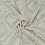 280CM JACQUARD CURTAIN - CREAM