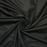 LINO RAYON SPAN (150CM)(BLACK)