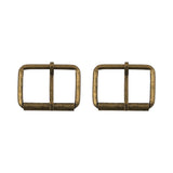 36MM BUCKLE W/ROLLER BAR - COPPER