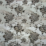 BRIDAL FABRICS BROCADE BLACK