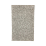 EMBOSSED BACKED CARPET 50X80 - LIGHT BROWN