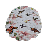 PROTECTION BATH MAT BUTTERFLY FLOWERS