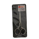 EMBROIDERY SCISSOR SILVER STRAGHT 4.5