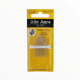 JJ EMBROIDERY NEEDLES 5-10