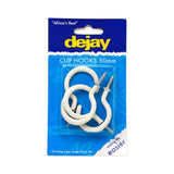 50MM CUP HOOK WHITE 4Pcs