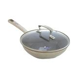 FIG S/STEEL FRYPAN WITH GLASS LID