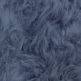 LONG HAIR FUR-GREY BLUE