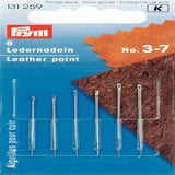 LEATHER NEEDLE SILVER NO. 3-7