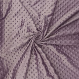 150CM PLAIN MINKY FLEECE-MAUVE