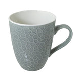 EMBOSSED MUG-GREY