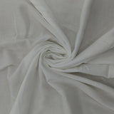 150CM PLAIN RAYON CHALLIS-IVORY