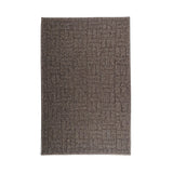 EMBOSSED BACKED CARPET 50X80 - BROWN