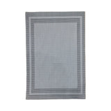 PLACEMAT BORDER PRINT-LT GREY