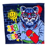 CHARACTER FACE CLOTH-TIGER