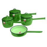 CORDON 7PC BELLIED POT SET GREEN