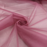 300CM QLTY TURKISH POLYESTER TULLE - ROSE WOOD