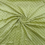 150CM PLAIN MINKY FLEECE-PALE GREEN