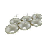 METALLIC FLOATING CANDLE 6PK ROSE GOLD