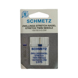 SCHMETZ STRETCH TWIN NEEDLE 2.5/75