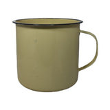 NEW WORLD MUG 16CM ENAMEL-YELLOW