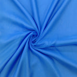 150CM 30D CHIFFON-TURQ BLUE