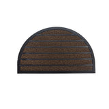 DIRTTRAPPER OUTDOORMAT HALF MOON BROWN