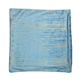 CUSHION COVER SUEDE PRINT TEAL