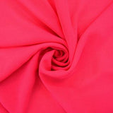 ITY FRENCH CHIFFON (150CM)(CHERRY)