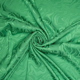 JAQ SATIN SPANDEX WAVES (150CM)(4 BRIGHT GREEN)